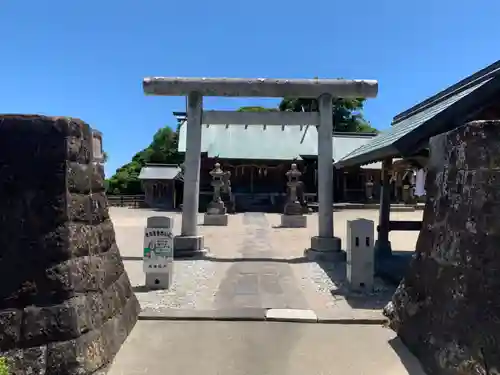 神明神社の鳥居