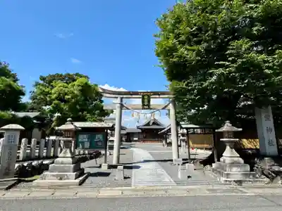 下桂御霊神社の鳥居