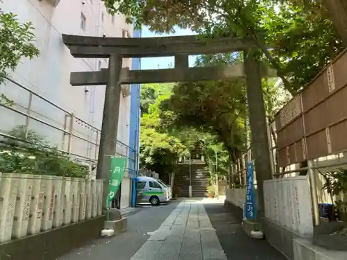 御田八幡神社の鳥居