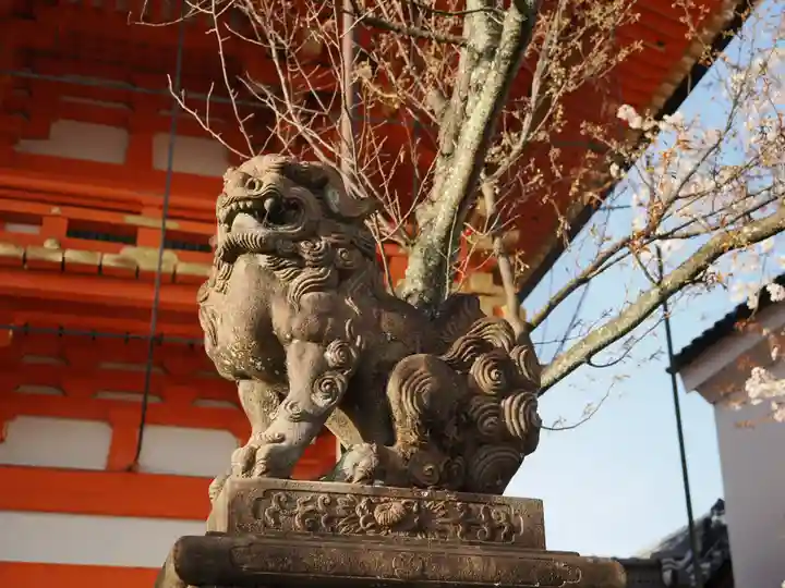 八坂神社(祇園さん)の狛犬