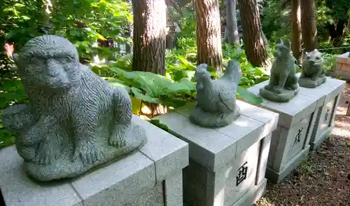 真駒内神社の狛犬