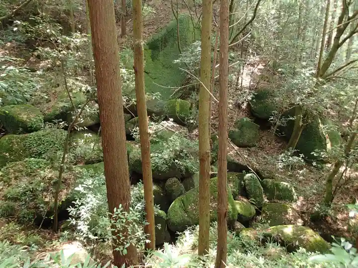 天乃石立神社の自然