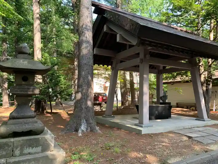 大谷地神社の手水舎