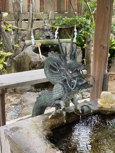 彦島八幡宮の手水舎