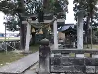兔橋神社の鳥居