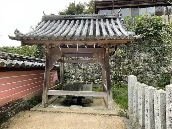 廣峯神社の手水舎