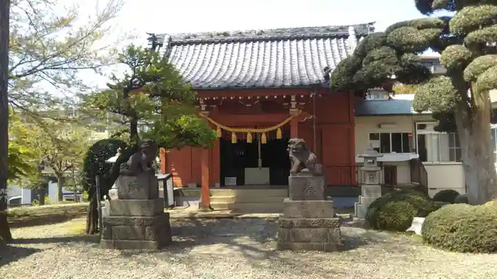 滝台八幡神社の本殿・本堂