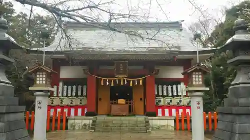息栖神社の本殿・本堂