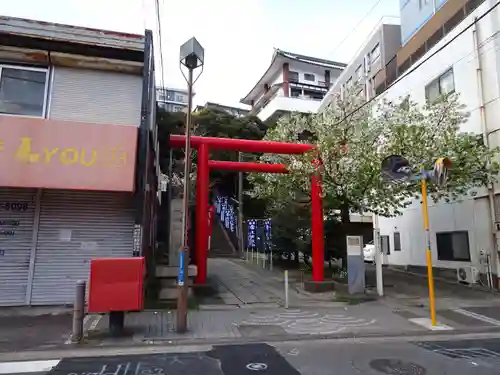 大綱金刀比羅神社の鳥居