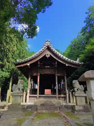 若宮八幡社の本殿・本堂