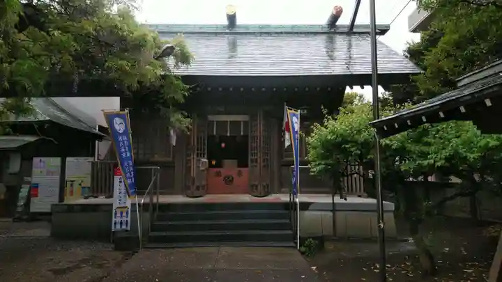 國領神社の本殿・本堂
