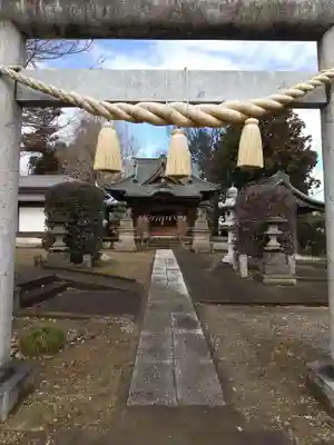 元巣神社の鳥居