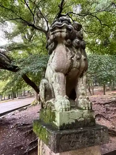 手向山八幡宮の狛犬