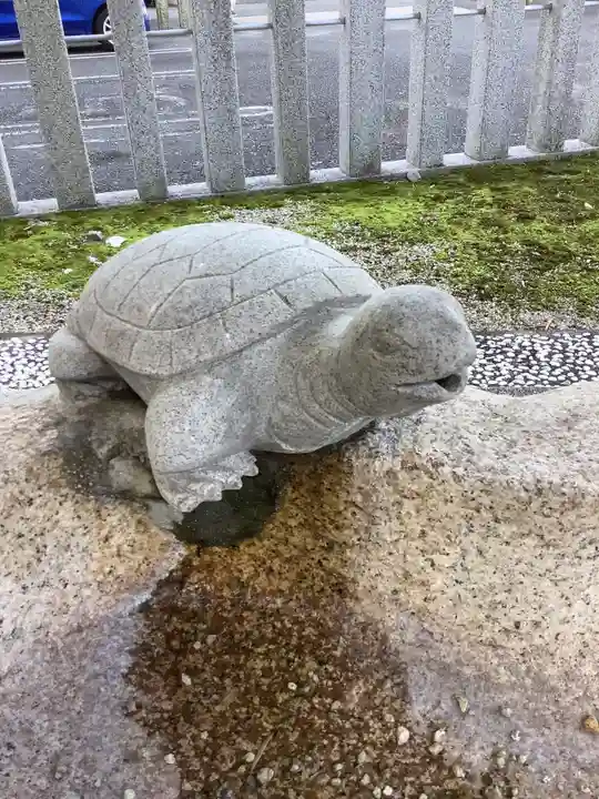 八王子社の狛犬