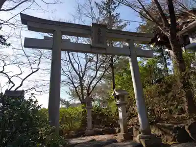 常陸国出雲大社の鳥居