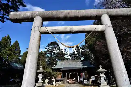 三春大神宮の鳥居