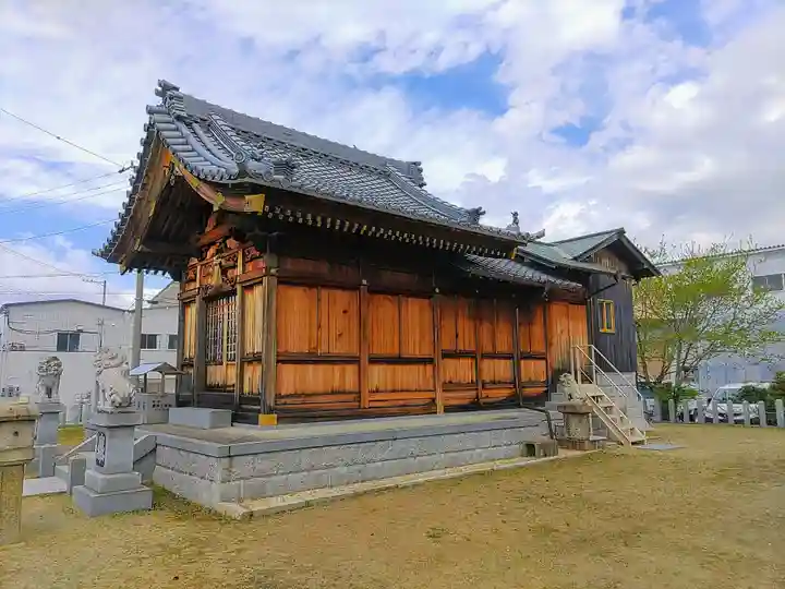 神明社の本殿・本堂