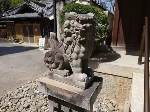 挙母神社の狛犬