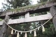 楡山神社の鳥居