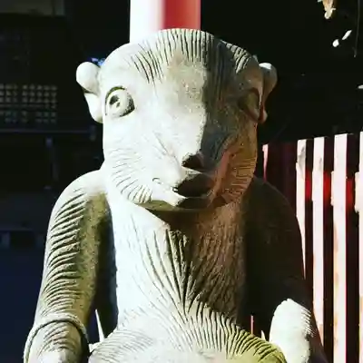 柳森神社の狛犬