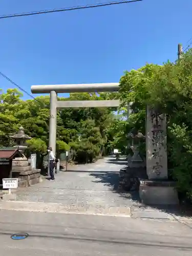 水無瀬神宮の鳥居