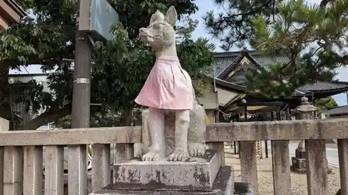 高岡関野神社の狛犬