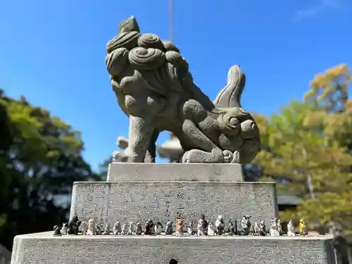 神峰神社の狛犬