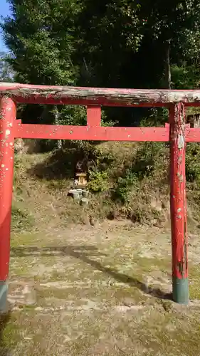 板列神社の鳥居