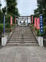 中野沼袋氷川神社の鳥居