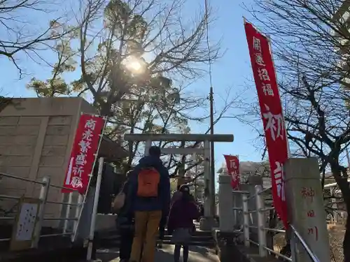 松戸神社の鳥居