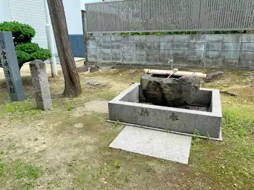 大津神社の手水