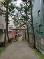 正一位稲荷大明神の鳥居