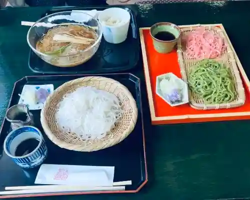 足利織姫神社の食事