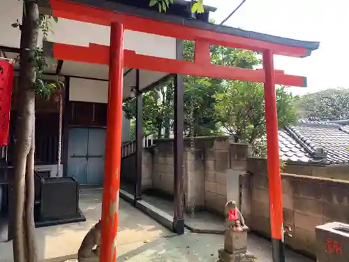 梶原稲荷神社の鳥居