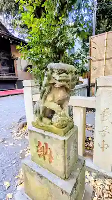 七社神社の狛犬