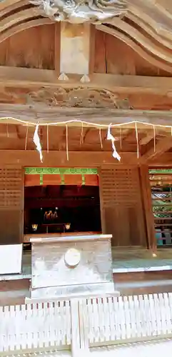 畑子安神社の本殿・本堂