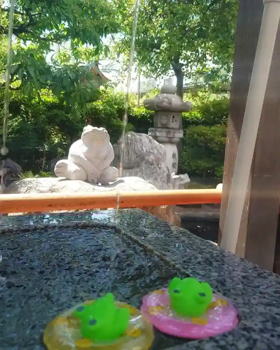 尾張猿田彦神社の手水舎