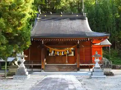 穂高神社本宮の本殿・本堂