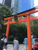 福徳神社(芽吹稲荷)の鳥居