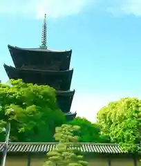 東寺（教王護国寺）の景色