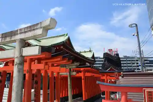 東京羽田 穴守稲荷神社の鳥居