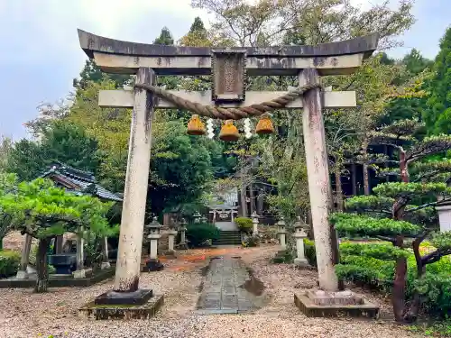 杣山神社の鳥居