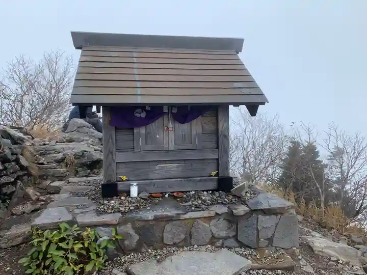 山家神社奥宮の本殿・本堂