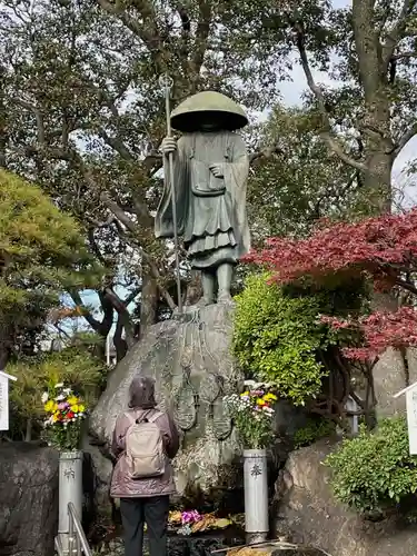 川崎大師（平間寺）の像