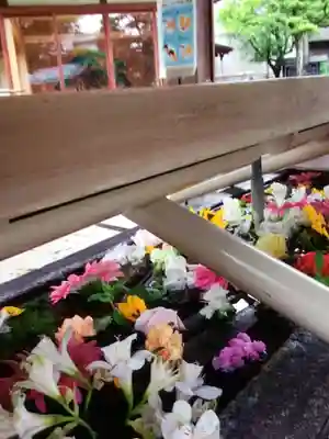 鳩森八幡神社の手水舎