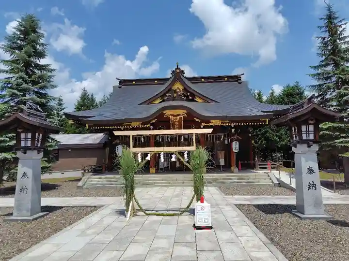 美瑛神社の本殿・本堂