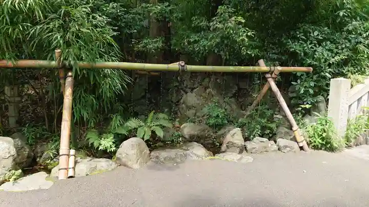 白笹稲荷神社の手水舎