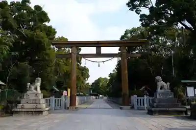 和泉國一之宮　大鳥大社の鳥居