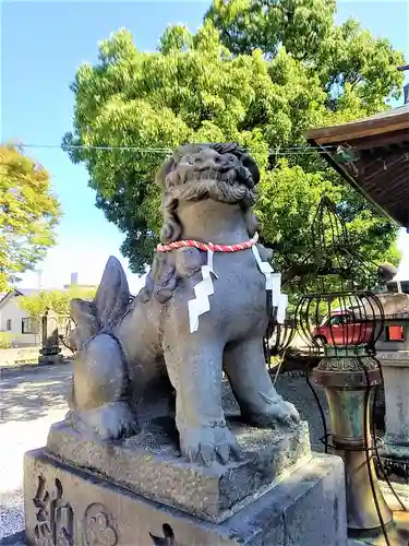 牛嶋天満宮の狛犬