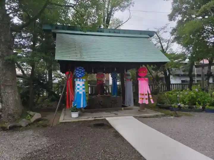 若宮神明社の手水舎